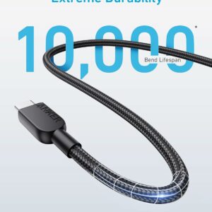 کابل 180 سانتی متر USB C به USB C انکر Anker 310 USB-C to USB-C Cable A81C6