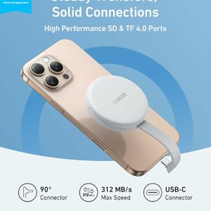 آداپتور مغناطیسی چندکاره انکر MagGO با درگاه USB-C مدل A83D1
