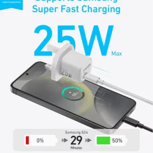 شارژر ۲۵ واتی انکر Anker USB-C Charger 25W مدل A2656