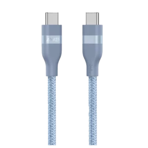 کابل شارژ انکر USB-C به USB-C مدل A82E2 به طول 0.9 متر - آبی