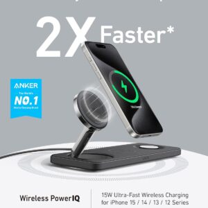 شارژر وایرلس انکر مدل A25M1 توان 15 وات