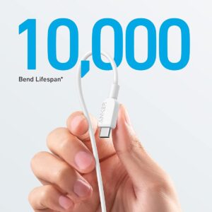 کابل شارژ انکر USB-C به USB-C مدل A1E1 به طول 0.9 متر