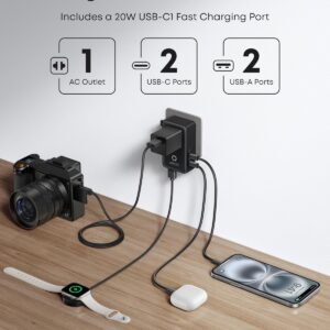 شارژر مسافرتی انکر مدل Anker Nano Travel Adapter A9215