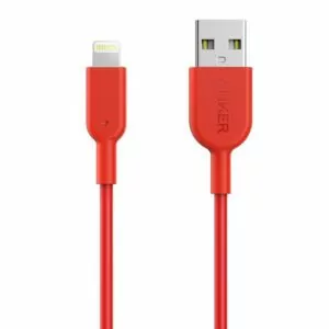 کابل شارژ انکر USB-A به Lightning مدل A8432 به طول 0.9 متر