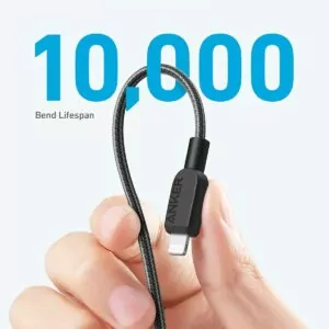 کابل شارژ انکر USB-C به Lightning مدل A81A5 به طول 0.9 متر