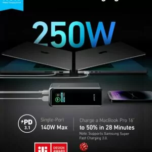 پاور بانک انکر به همراه پایه شارژ مدل B1340